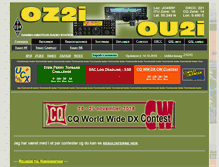Tablet Screenshot of oz1bii.dk